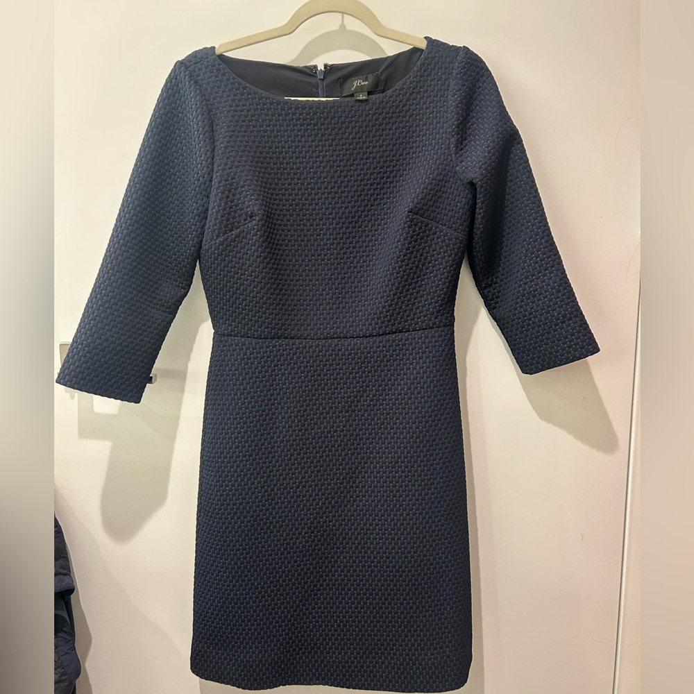 JCREW boatneck shift dress